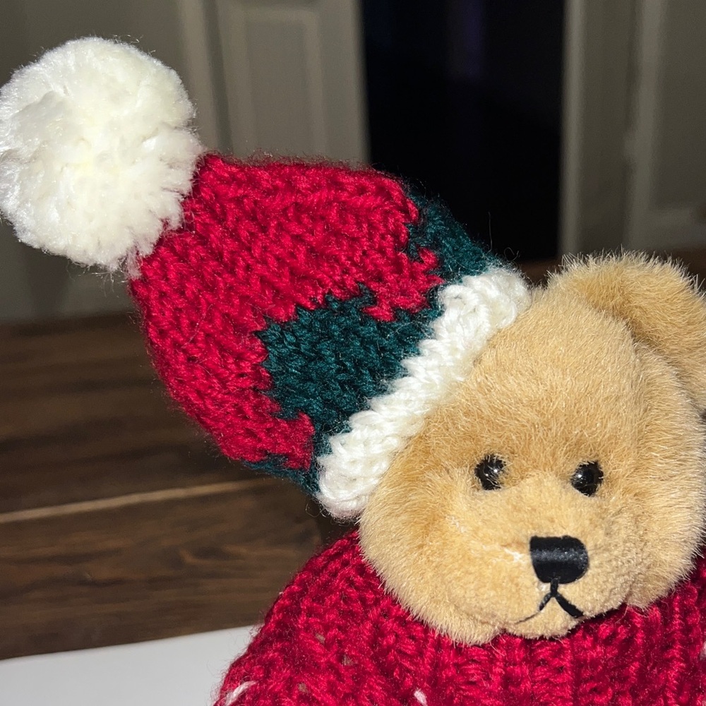 Chrisha Playful Plush Vintage Teddy Bear - Christmas 1996 - Picture 10 of 10